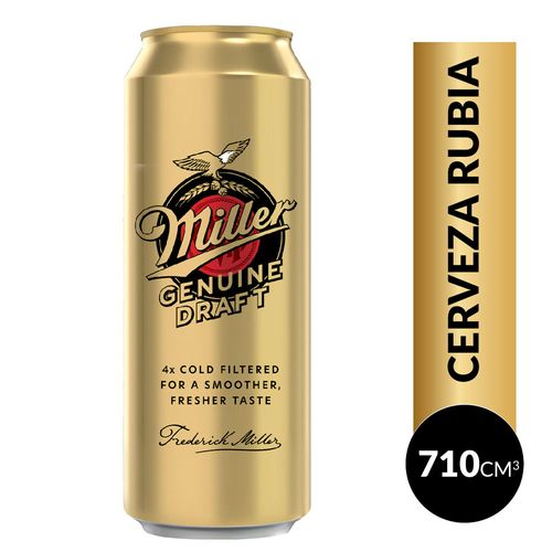 Cerveza Miller 710 Ml