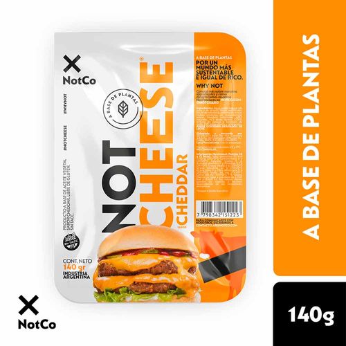 Notcheese Cheddar Not Cheese 140 Gr