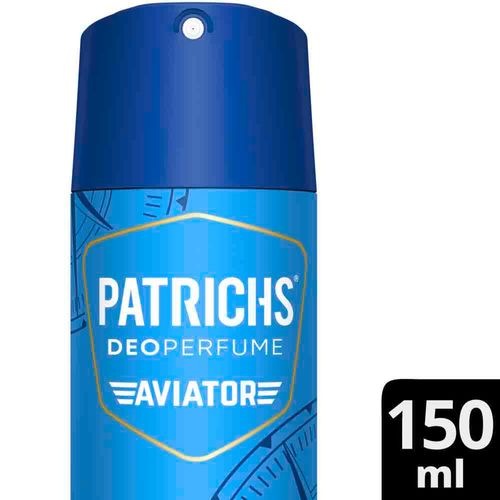Desodorante Masc Patrichs Aviator 150ml