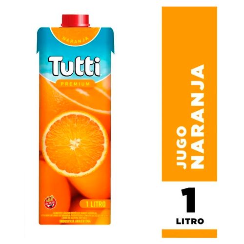 Jugo Tutti Naranja Premium 1 L