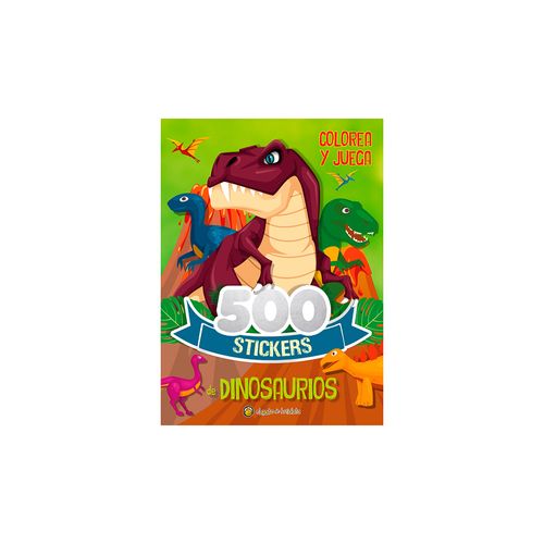 Dinosaurios-500 Stickers 3  - Guadal
