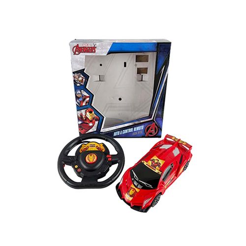 Auto Radio Control Capitan America O Iron Man 24cm