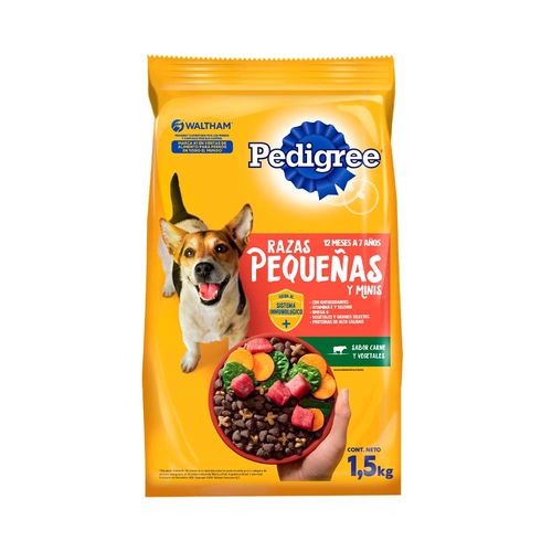 Alimento Para Perros Pedigree Adulto Razas Pequeñas 1kg