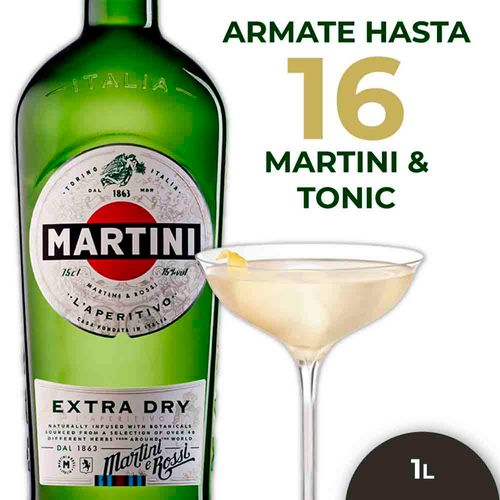 Aperitivo Martini Extra Dry 1 L