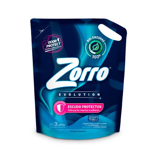 Jabon Líquido Zorro Escudo Protector Dp 3l