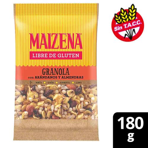 Granola Maizena Con Arándanos Y Almendras X180