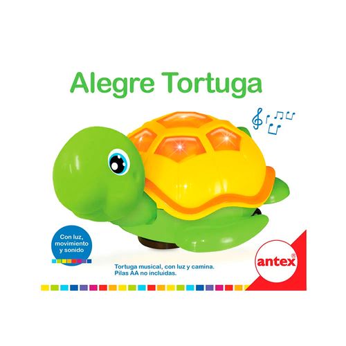 Juguete Tortuga C/luz Antex S/m