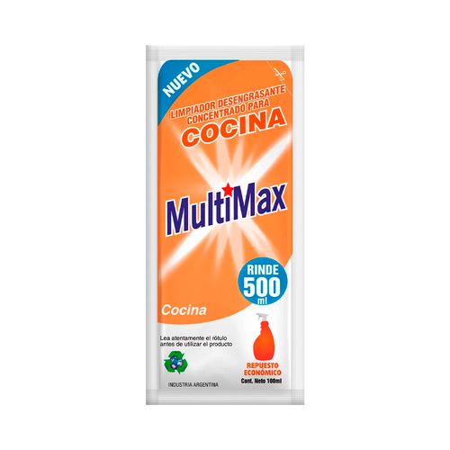 Limpiador Concentrado Multimax Cocina 100ml