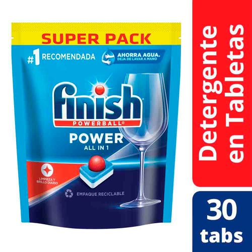 Finish Detergente Tabletas 30un