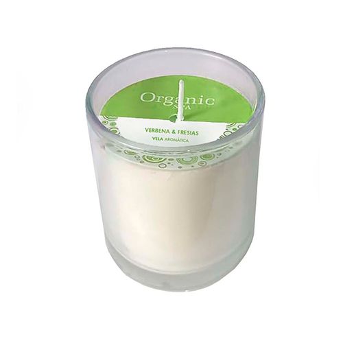 Vela Basic Organic Spa Verbena Fresa 8x7