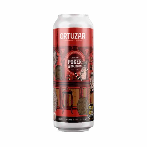 Cerveza Ortuzar Poker 473 Ml