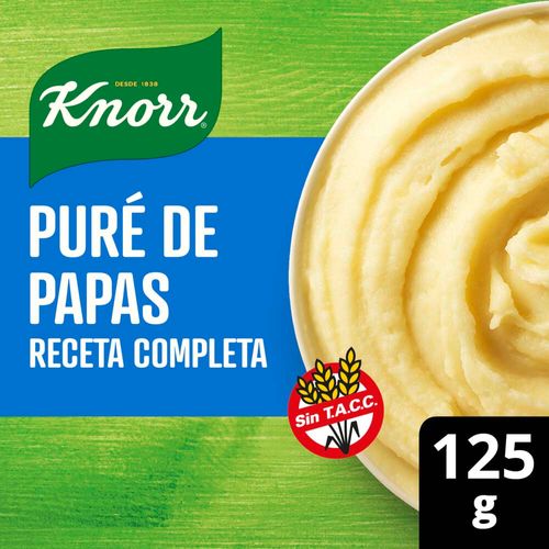 Pure De Papas Receta Completa Listo Knorr 125 Gr