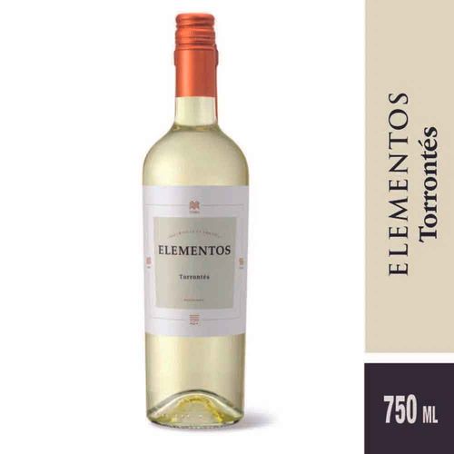 Vino Blanco Elementos Torrontés 750 Cc