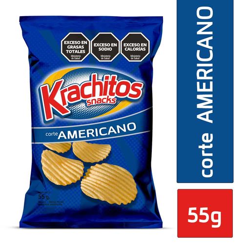 Papas Corte Americano Krachitos 55 Gr