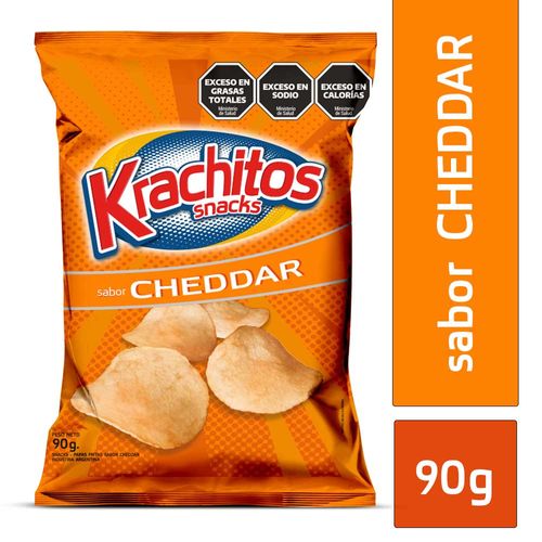 Papas Cheddar Krachitos 90 Gr