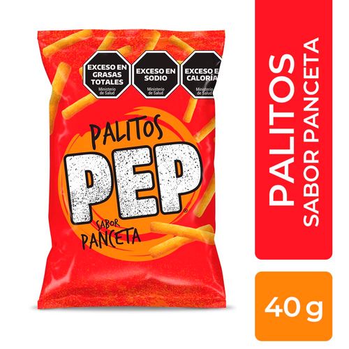 Palitos salados sabor panceta Pep x 40 Gr