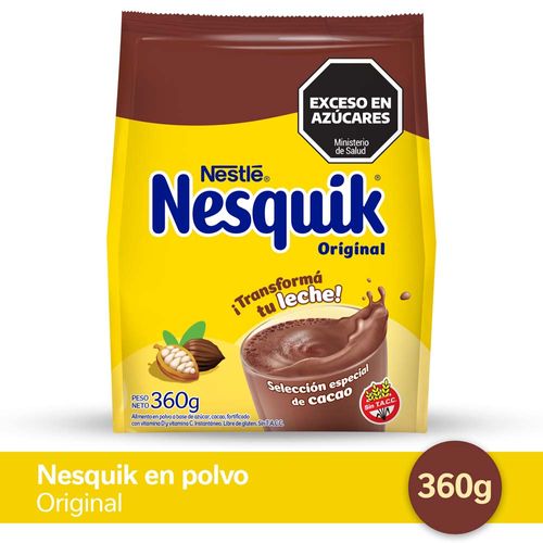 Nesquik® Original Polvo Chocolatado X 360gr