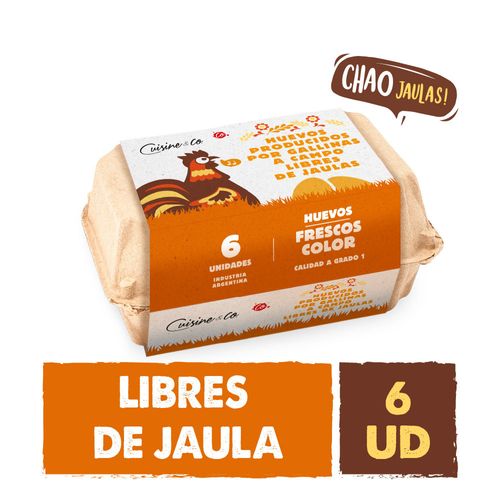 Huevos Libres De Jaula Cuisine &co X6