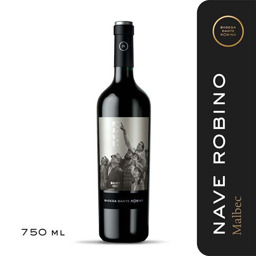 Vino Nave Robino Malbec Botella 750mlx1