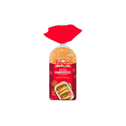 Pan Fargo Hamburguesa Con Sesamo 210g