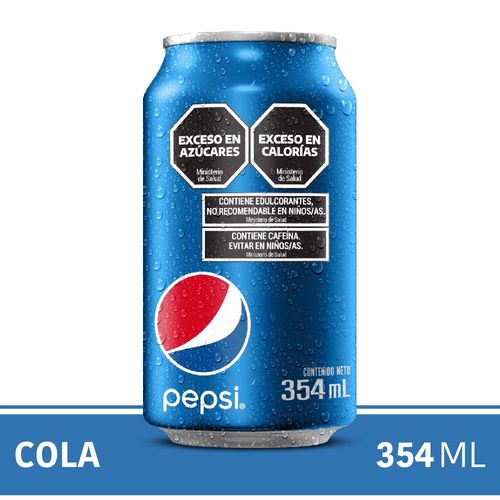 Gaseosa Pepsi  Lata 354ml X 1u
