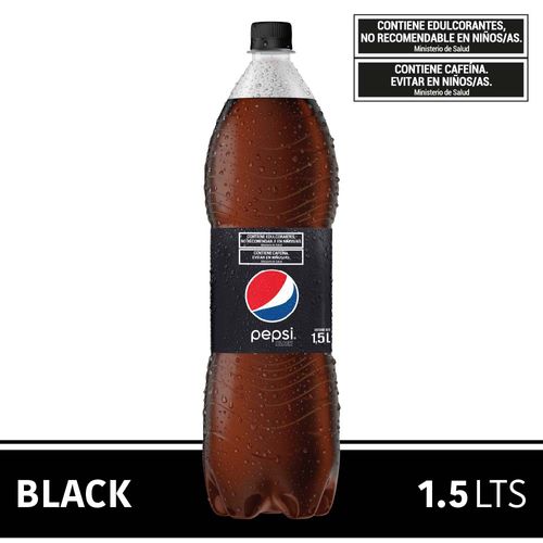 Gaseosa Pepsi  Black 1.5lts