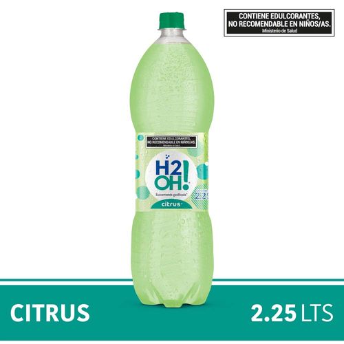 Gaseosa H2oh Citrus 2,25 L