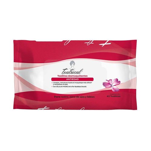 Teatrical Toallitas Antiedad 40 Piezas