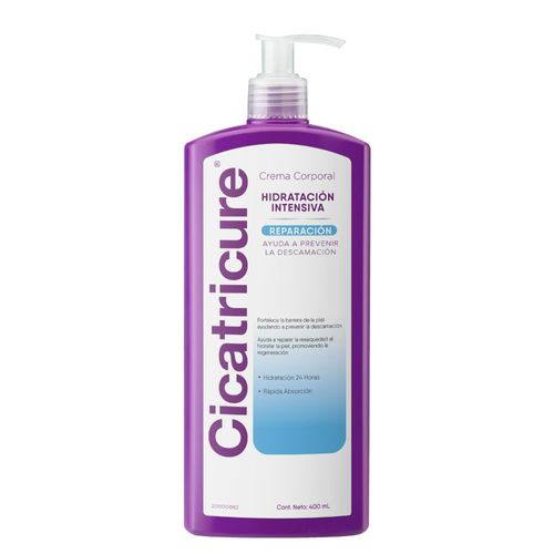 Cicatricure Hidratación Intensiva Reparación Corporal 400 Ml