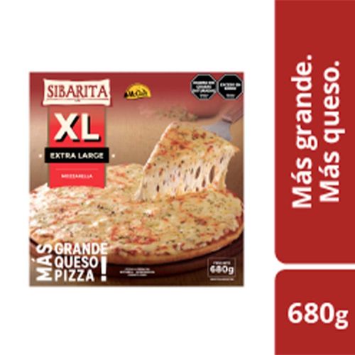 Pizza Sibarita Mozzarella Xl 680 Gr