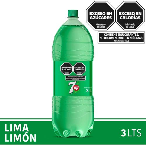 Gaseosa 7 Up Lima Limon 3lt