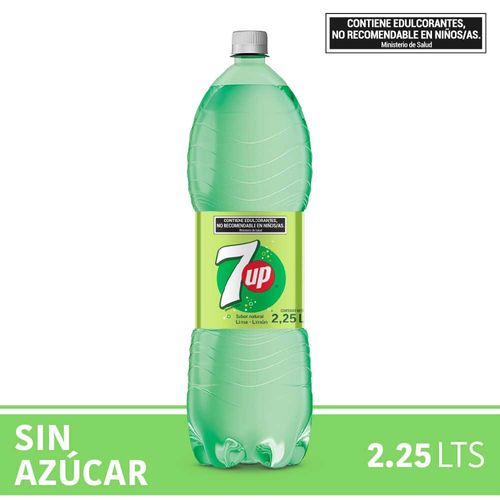 Gaseosa 7 Up Sin Azucar 2.25lt