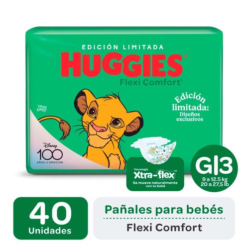Pañales Huggies Flexi Comfort Disney G 40 U