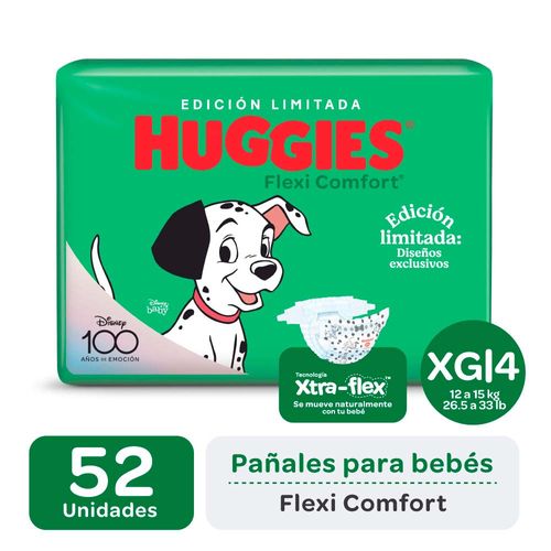 Pañales Huggies Felxi Confort Disney Xg X52
