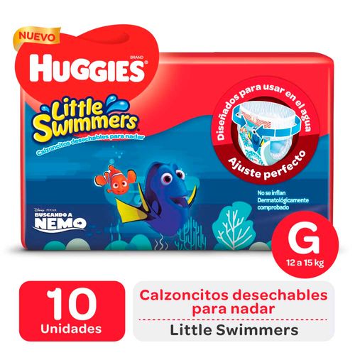 Pañal Huggies Little Swimmers G 10u