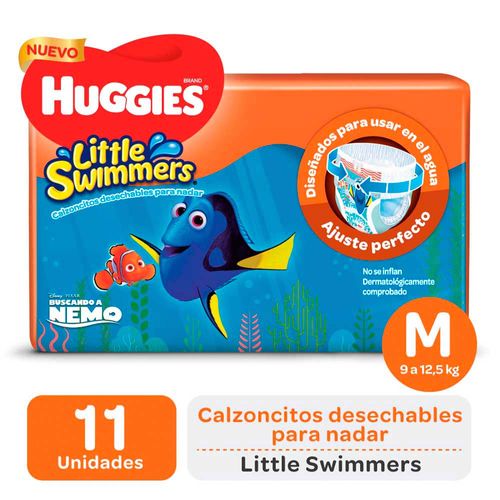 Pañal Huggies Little Swimmers M 11u