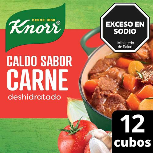 Caldo Sabor Carne Knorr 12 Un