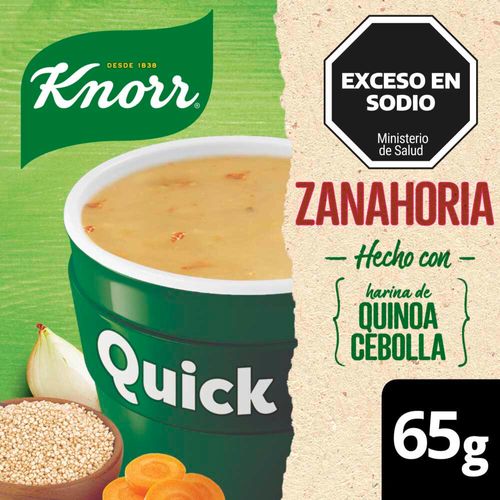 Sopa Quick Zanahoria Knorr 65 Gr