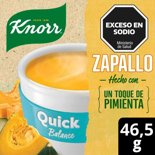 Sopa Knorr Quick Zapallo Light 46,5g