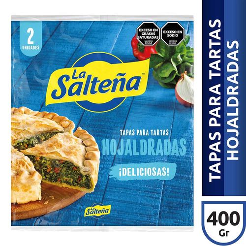 Tapa Pascualina Hojaldre La Salteña X400 Gr