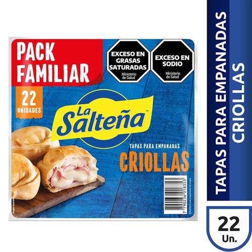 Tapas Empanadas Criollas La Salteña X 22 U