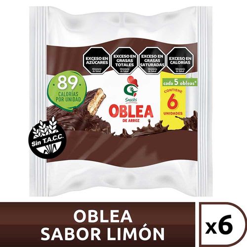 Oblea De Arroz Snacks Gallo 6 U