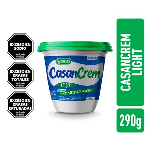 Queso Blanco Clásico Light Casancrem 290gr