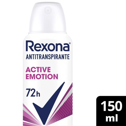 Desodorante Femenino Rexona Active Emotion 72h 150ml