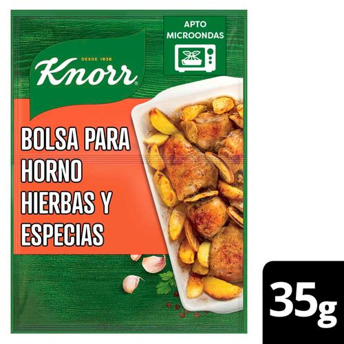 Condimento Sabor Al Horno Knorr Hierbas Y Especias 21 G