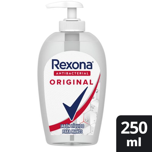 Jabon Liquido Rexona Antibacterial Original 25