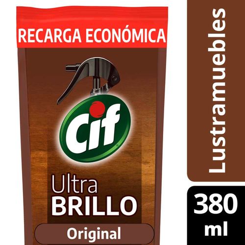 Limpiador Cif Ultra Brillo Original Doypack 380ml