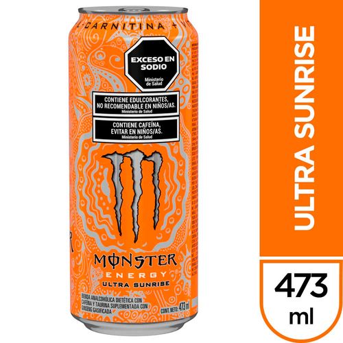 Energizante Monster Ultra Sunrise 473cc