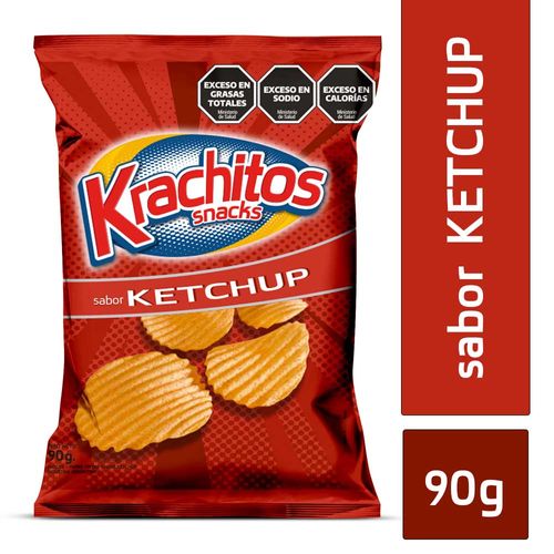 Papas Ketchup Krachitos 90 Gr