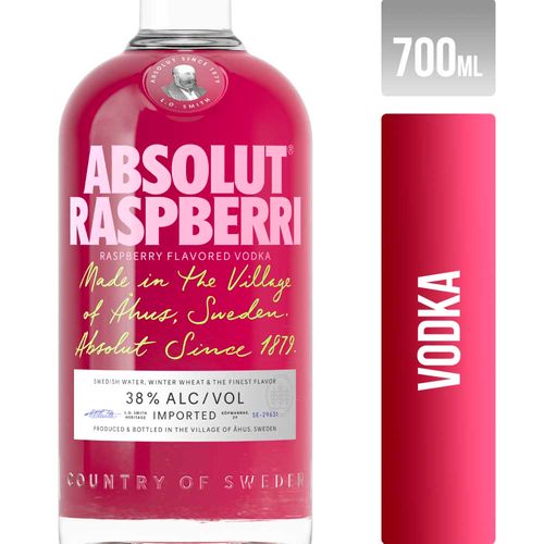 Vodka Absolut Raspberri 700 Ml